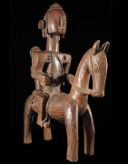 Cavalier et son cheval avec enfant - Bambara - Mali