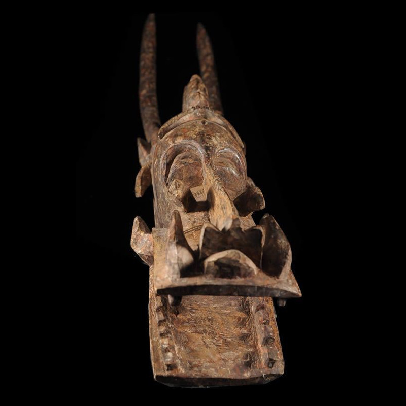 Masque Heaume Poniugo - Senoufo - Côte d'Ivoire