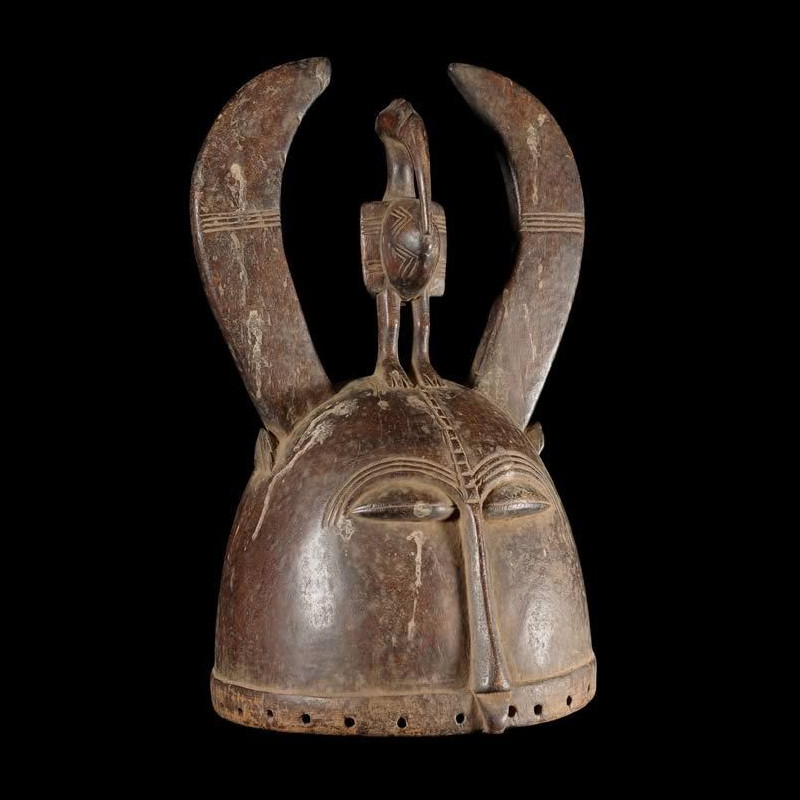 Masque Heaume Bois - Senoufo - Côte d'Ivoire