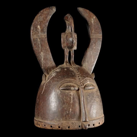 Masque Heaume Bois - Senoufo - Côte d'Ivoire