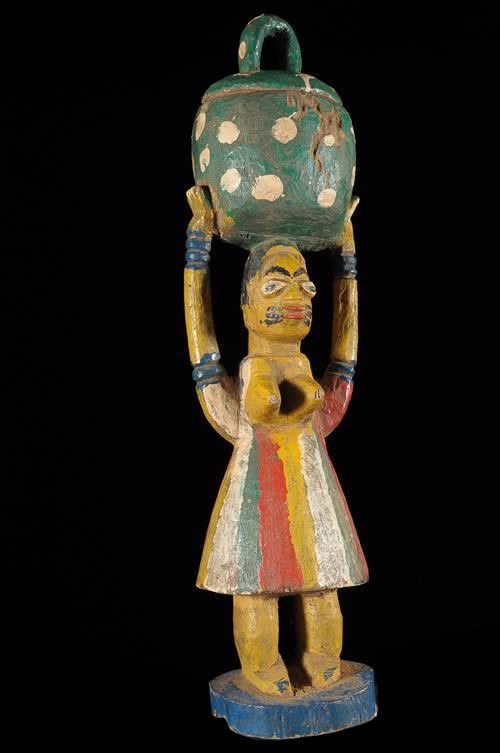 Porteuse de coupe - Yoruba - Nigeria