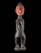 Statue feminine epouse mystique blolo bla - Baoule - Côte d'Ivoire