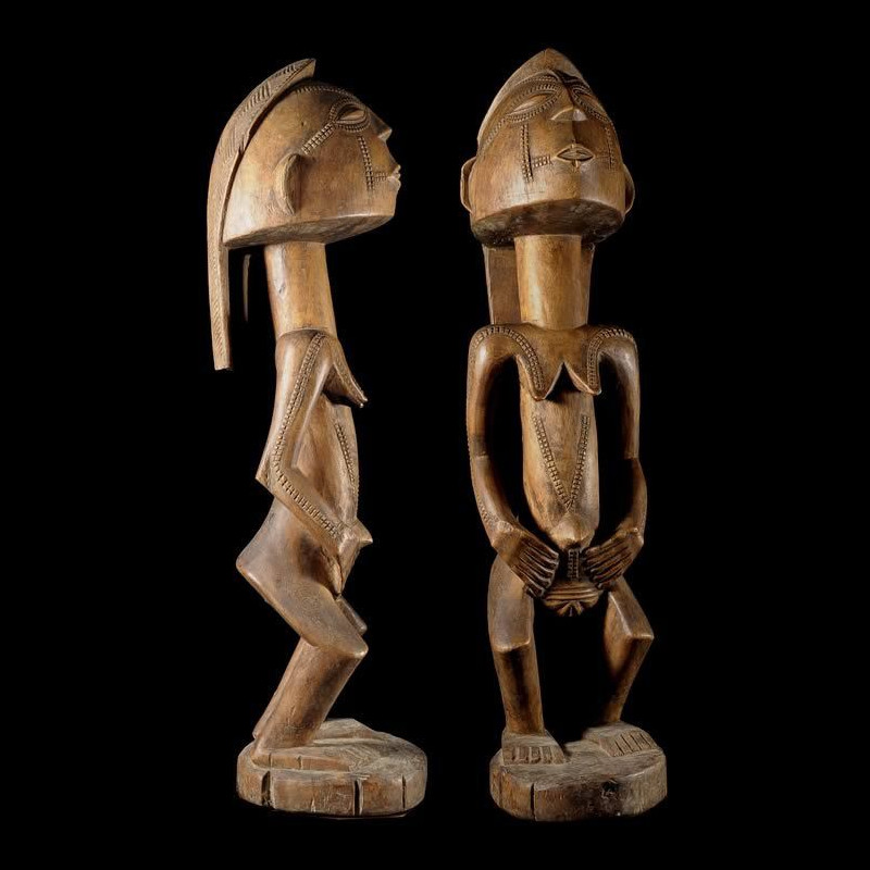 Statue cultuelle - Tabwa - RDC Zaire