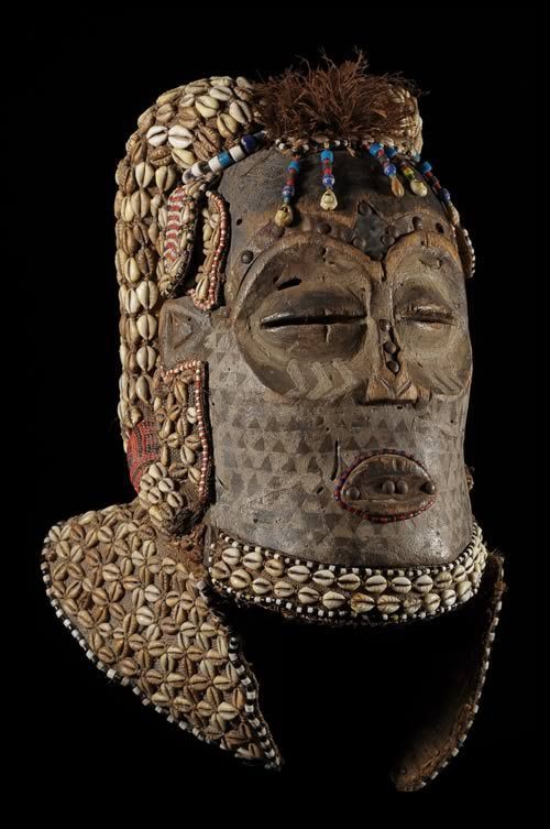 Masque casque Belier - Kuba / Bushoong - RDC Zaire