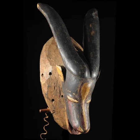 Masque Polychrome Dye Antilope - Gouro - Côte d'Ivoire