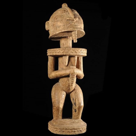 Statue figurant un Hogon - Dogon - Mali
