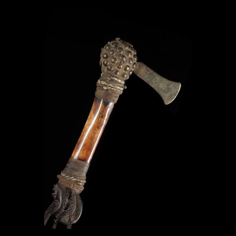 Sceptre Hache de dignitaire - Dan - Côte d'Ivoire - Objets de rega