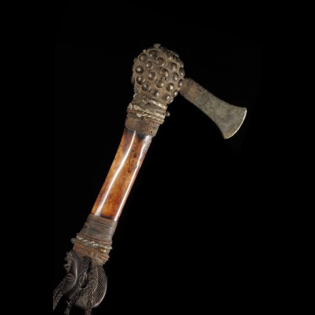 Sceptre Hache de dignitaire - Dan - Côte d'Ivoire - Objets de rega