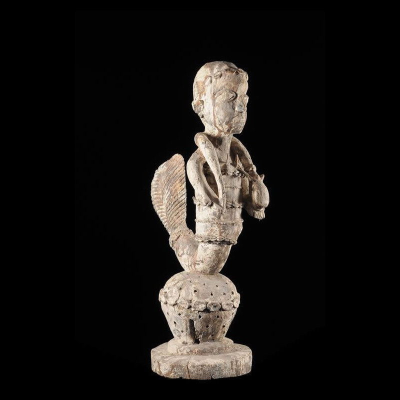 Statuette Trio Vaudou Culte Mami Wata - Ewe - Togo