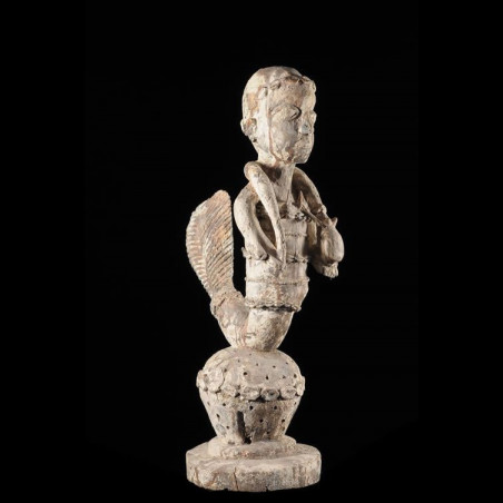 Statuette Trio Vaudou Culte Mami Wata - Ewe - Togo