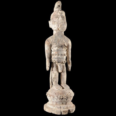 Statuette Trio Vaudou Culte Mami Wata - Ewe - Togo