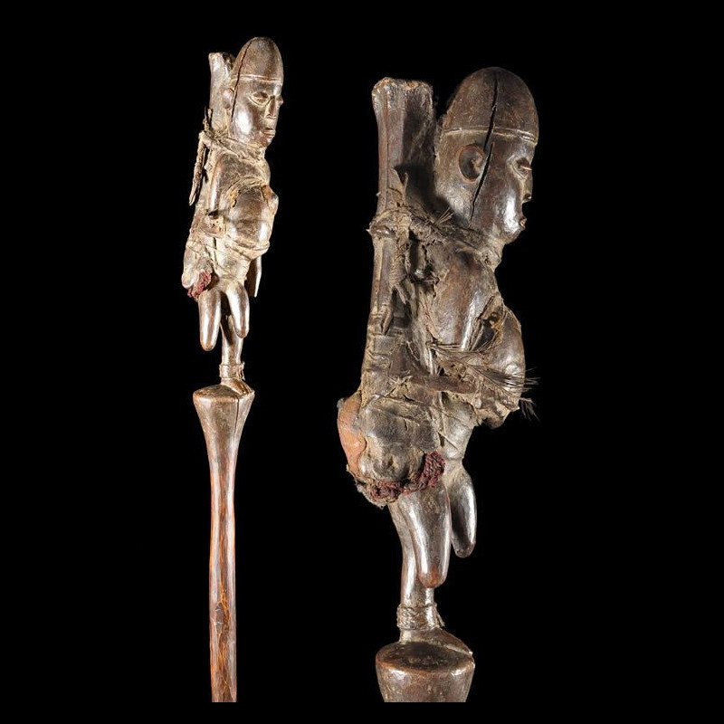 Sceptre de Guerisseur de Lepre - Mboshi / Kuyu - Congo