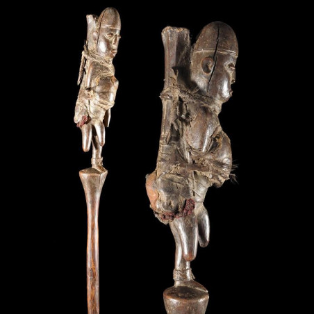 Sceptre de Guerisseur de Lepre - Mboshi / Kuyu - Congo