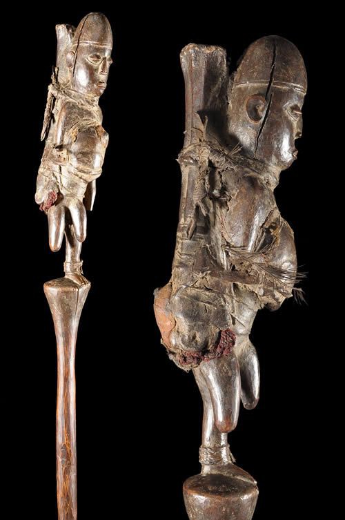 Sceptre de Guerisseur de Lepre - Mboshi / Kuyu - Congo