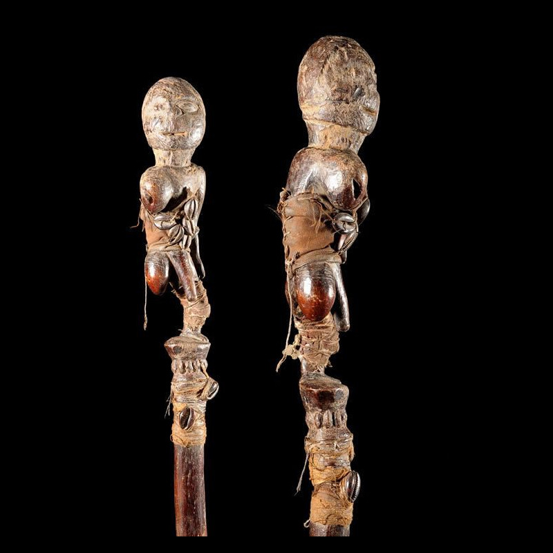Sceptre de Guerisseur de Lepre - Mboshi / Kuyu - Congo