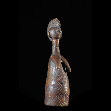 Poupee Biiga en Bronze - Mossi - Burkina Faso
