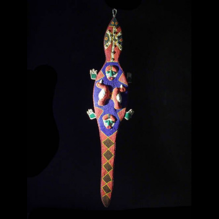 Decoration royale en perles Yoruba - Nigeria - Afrique