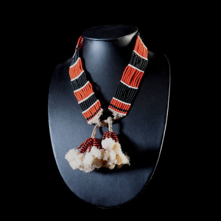Collier de Perles et Fibres - Hammer - Ethiopie