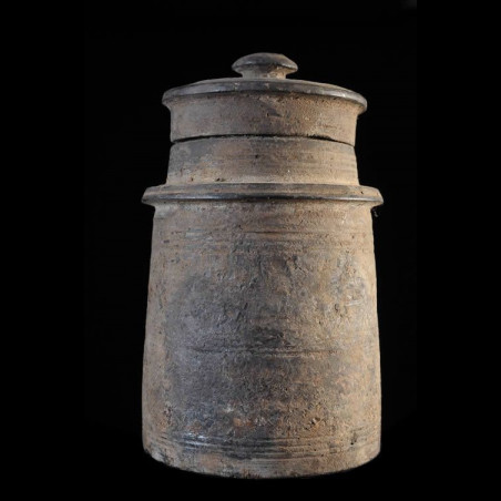 Pot Alimentaire en Bois - Touareg - Niger / Mauritanie