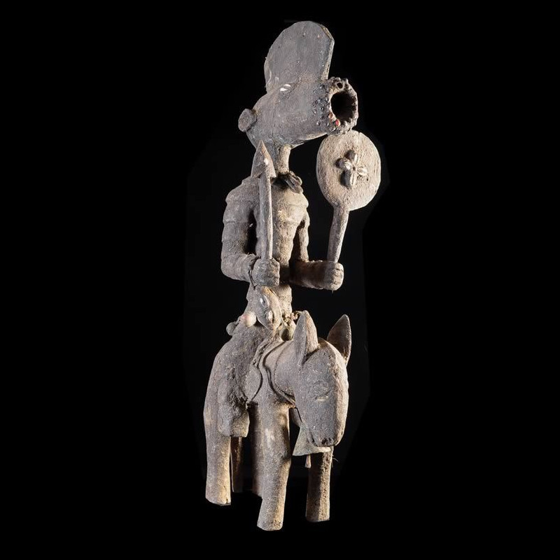 Cavalier et son cheval Koro Tominian - Bwa - Burkina / Mali