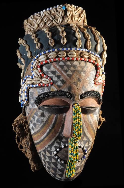 Masque Ngaady A waash - Kuba /Bushoong - RDC Zaire