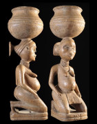 Porteuse de coupe - Mangbetu - RDC Zaire