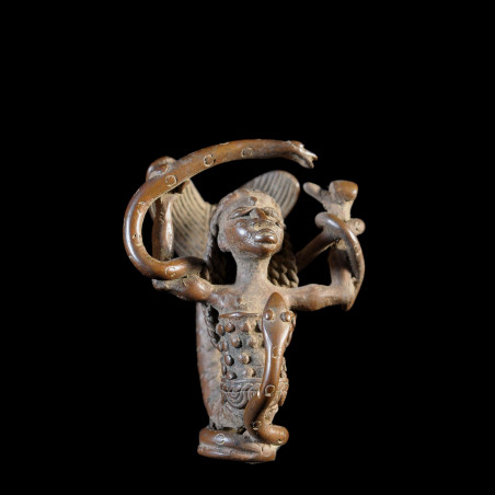 Mami Wata en Bronze - Baoule - Côte d'Ivoire