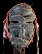 Masque Polychrome de Mendiant - We / Guere - Côte d'Ivoire