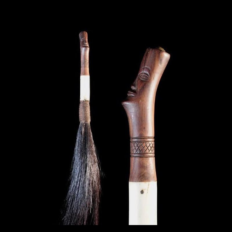 Chasse mouche - Mangbetu - RDC Zaire - Objets de regalia