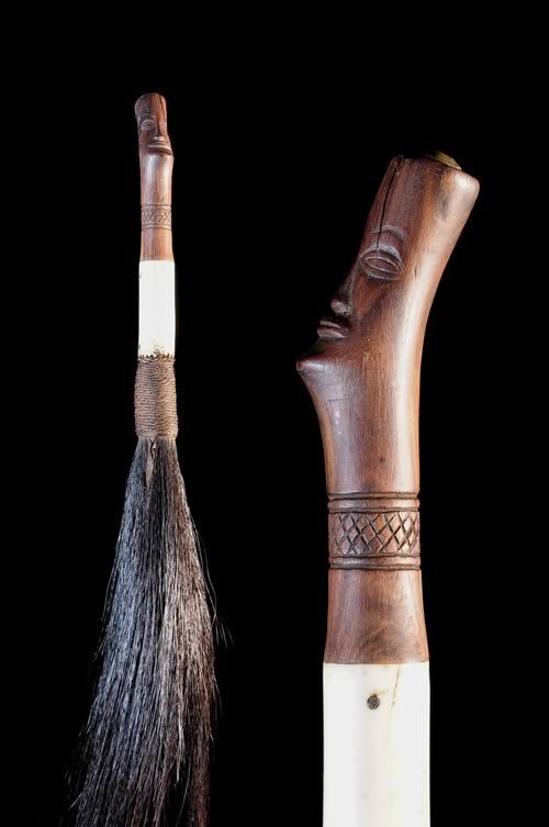 Chasse mouche - Mangbetu - RDC Zaire - Objets de regalia