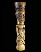 Chasse mouche Manche Os - Bamileke - Cameroun