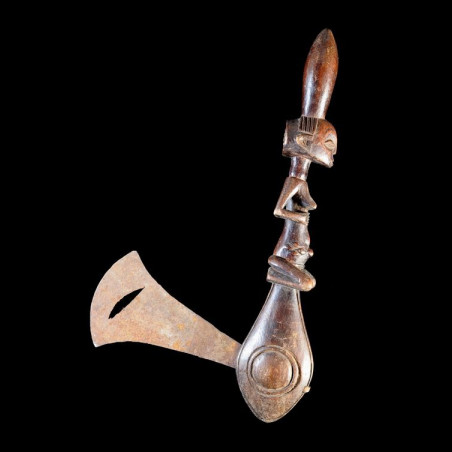 Hache ceremonielle - Luba - Rdc Zaire
