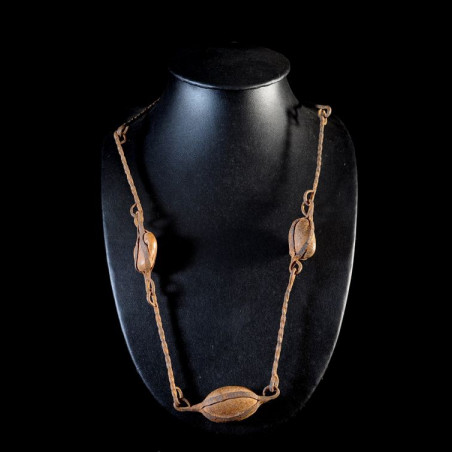 Collier rituel en fer noir - Dogon - Mali