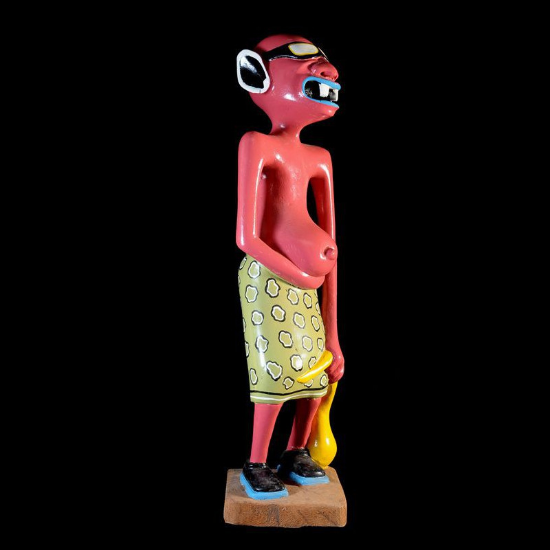 Sculpture Shetani Mere - George Lilanga - Makonde
