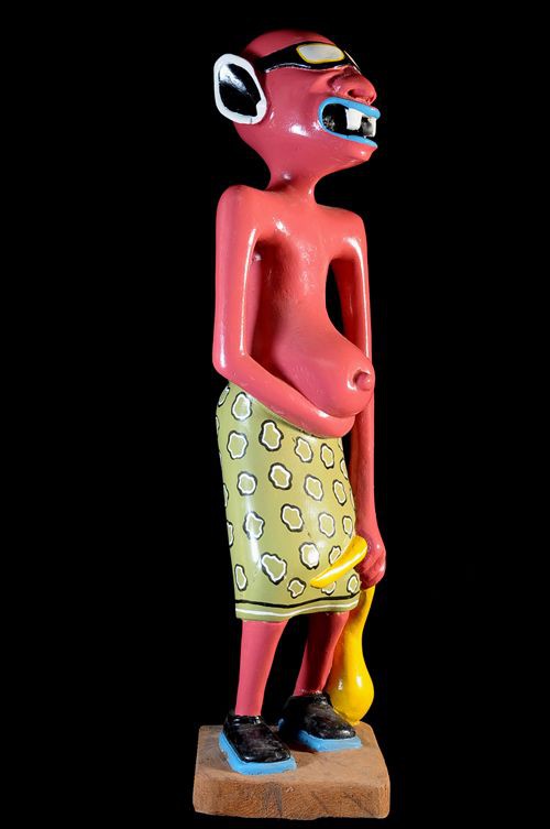 Sculpture Shetani Mere - George Lilanga - Makonde