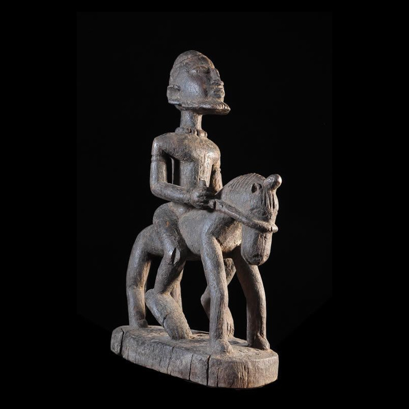 Cavalier et son cheval - Dogon - Mali