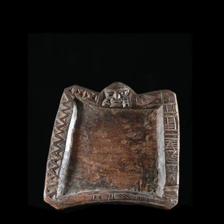 Plateau de divination Oracle Fa Ifa - Yoruba - Nigeria