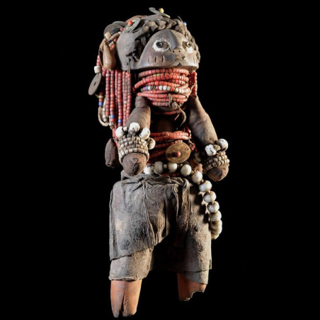 Poupee rituelle perlee - Baggara - Soudan