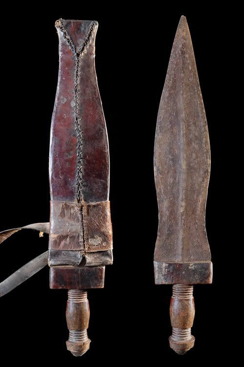 Couteau Glaive - Baoule - Côte d'Ivoire
