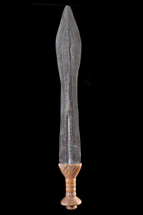 Couteau Glaive - Songye - Rdc Zaire