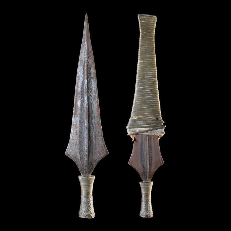 Couteau Glaive - Tetela / Benge - Rdc Zaire
