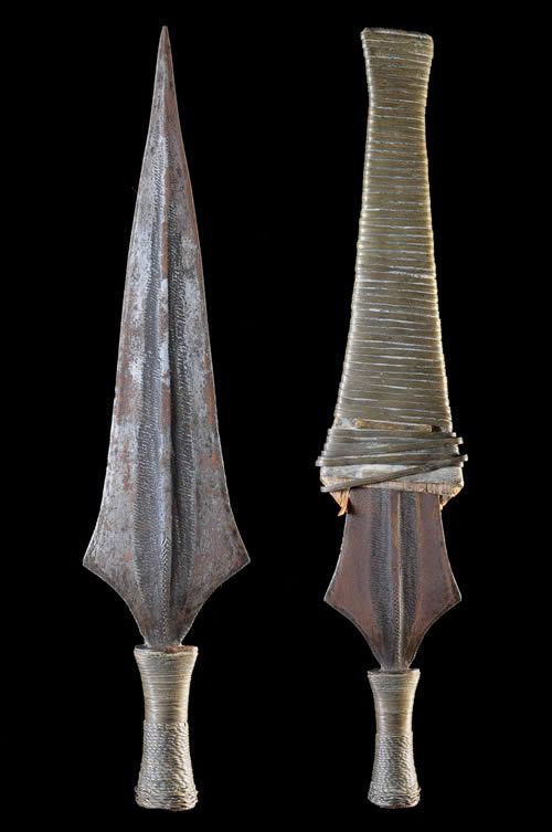 Couteau Glaive - Tetela / Benge - Rdc Zaire