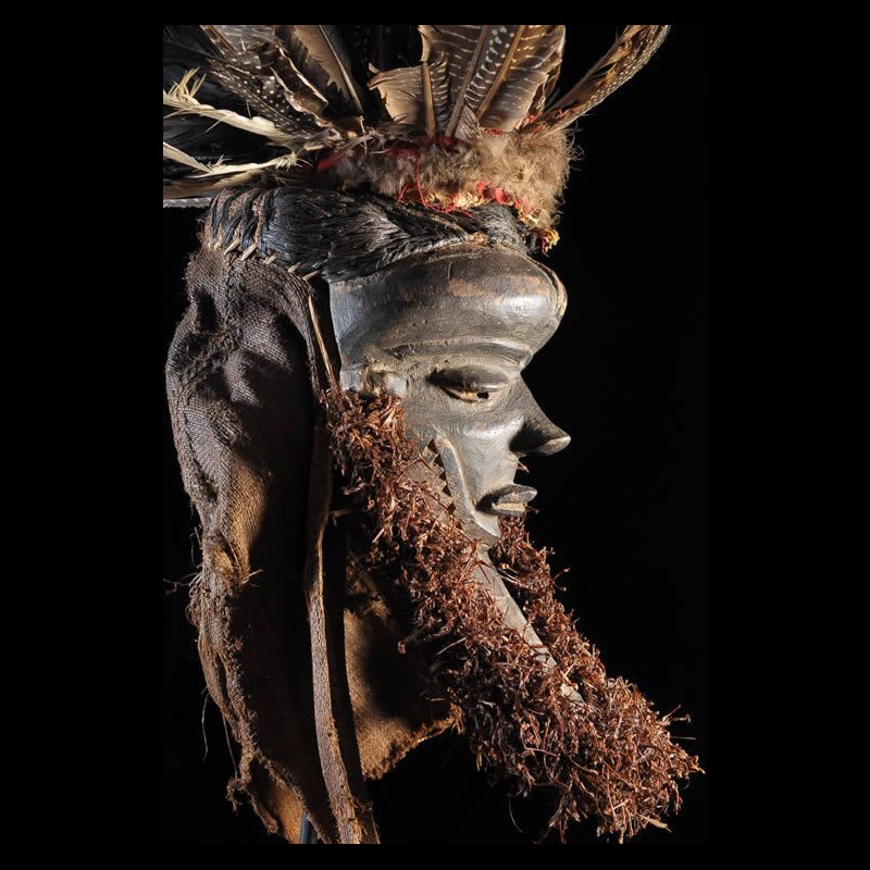 Masque Muyombo - Pende - RDC Zaire