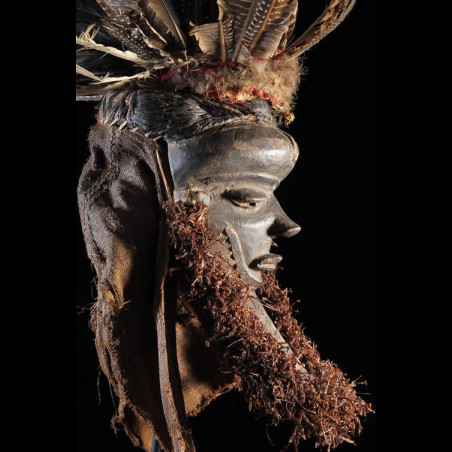 Masque Muyombo - Pende - RDC Zaire
