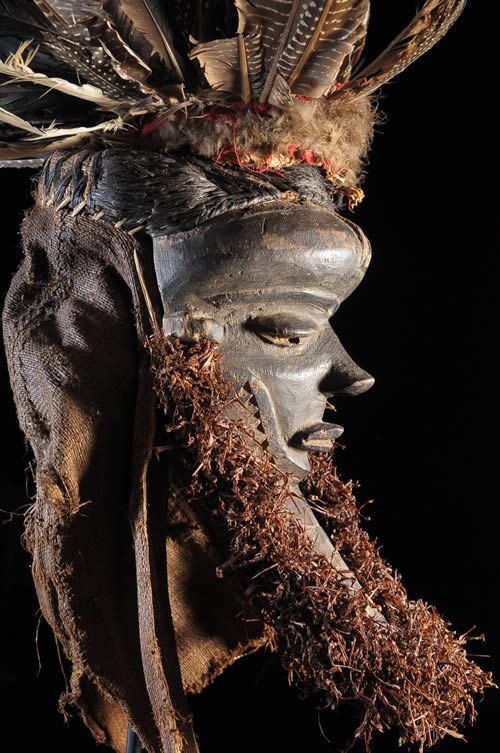 Masque Muyombo - Pende - RDC Zaire