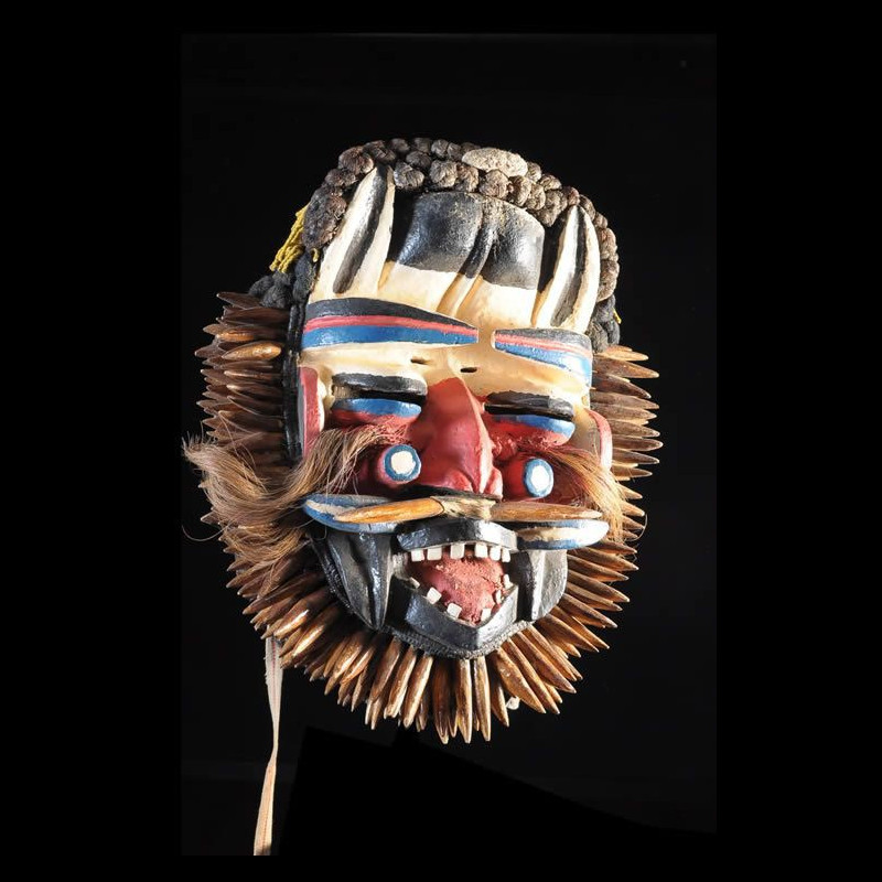 Masque Polychrome Sacre - We / Guere - Côte d'Ivoire