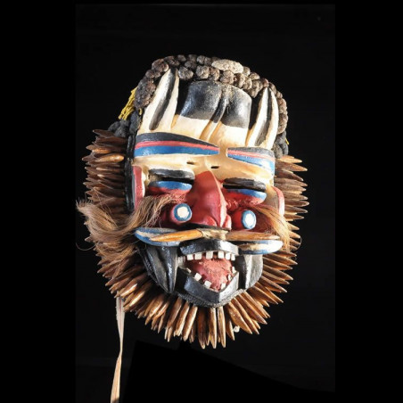 Masque Polychrome Sacre - We / Guere - Côte d'Ivoire