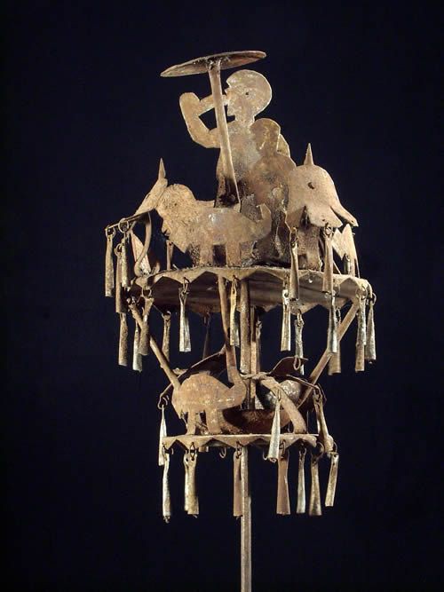 Asen / autel portatif - Ethnie Fon - Benin - Rites funeraires