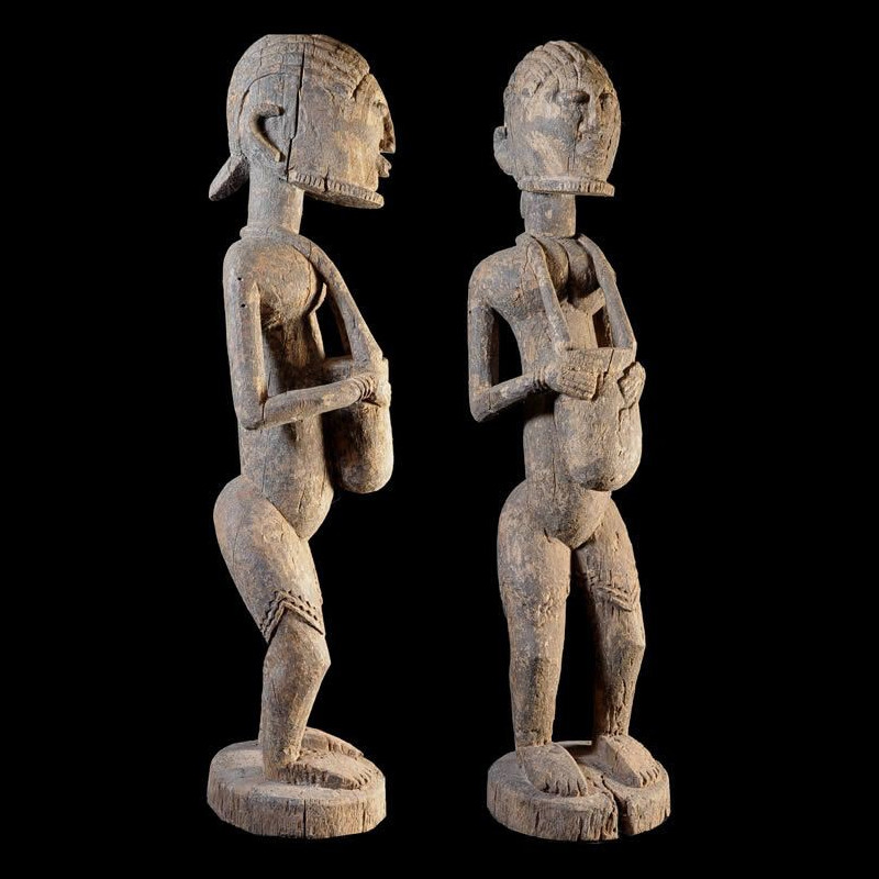 Statue figurant un Hogon - Dogon - Mali