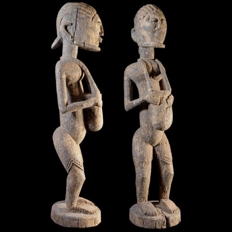Statue figurant un Hogon - Dogon - Mali